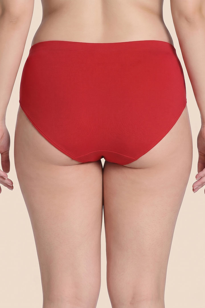 Zivame Medium Rise Full Coverage Hipster Panty (Pack of 3) - Multicolor — image 11